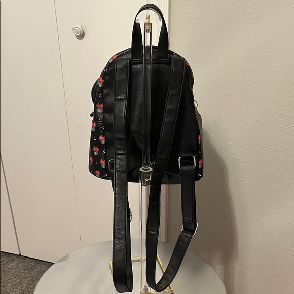 Disney Dani Danielle Nicole Black and Red Minnie Mouse Backpack Purse Adjustable main image 16